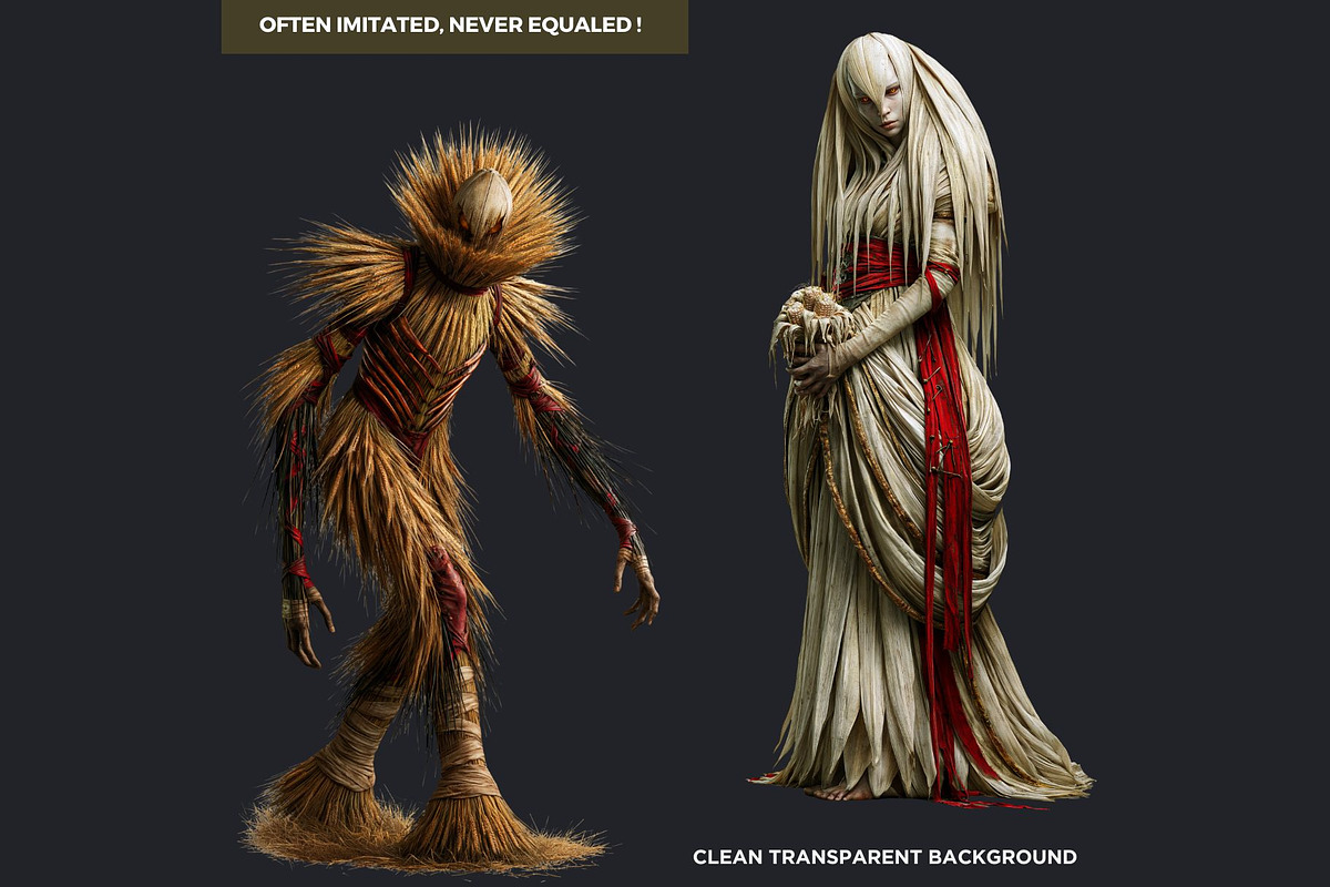 Harvest RPG Characters Cliparts, a Seasonal Illustration by ThatsDesignArt (Photo 4 of 15)