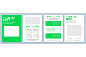 Green And White Corporate Brochure