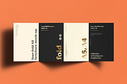 Four Fold A5 Brochure Mockup, an Advertising Mockup by Yogurt86 (Thumbnail 16 of 16)