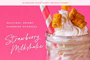 Milkshake Modern Handwritten Script, a Script Font by Mila Garret (Thumbnail 8 of 12)