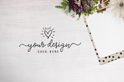 Pretty purple autumn flat lay scene featuring styled stock photo, styled, a Holiday Photo by Garlic Friday Design (Thumbnail 1 of 3)