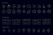 Tribal UI Set, an Object Illustration by Olga Ryzychenko (Thumbnail 10 of 13)