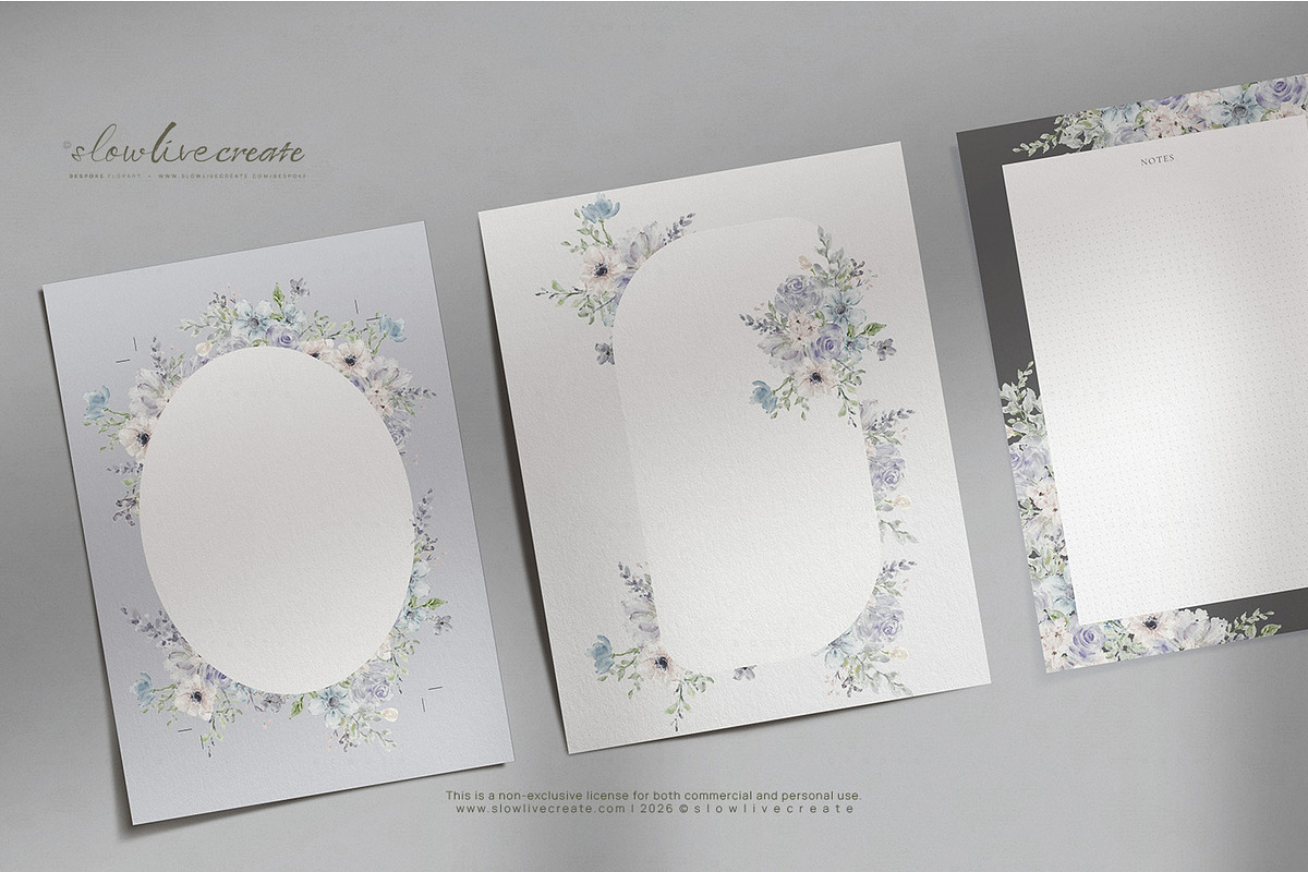 Bloom | Wedding Watercolor Florals, an Invitation Template by slowlivecreate (Photo 4 of 8)