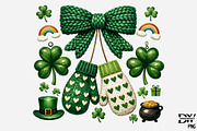 Coquette St Pattys Day Png, an Illustration by Designworld (Thumbnail 1 of 5)