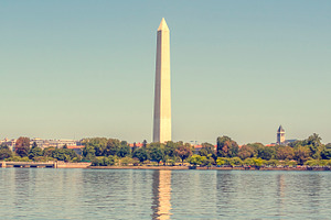Washington monument stock photo containing vintage and washington dc