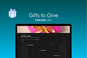 Notion Gift Tracker, an App Template by Ardent Workshop (Thumbnail 6 of 10)