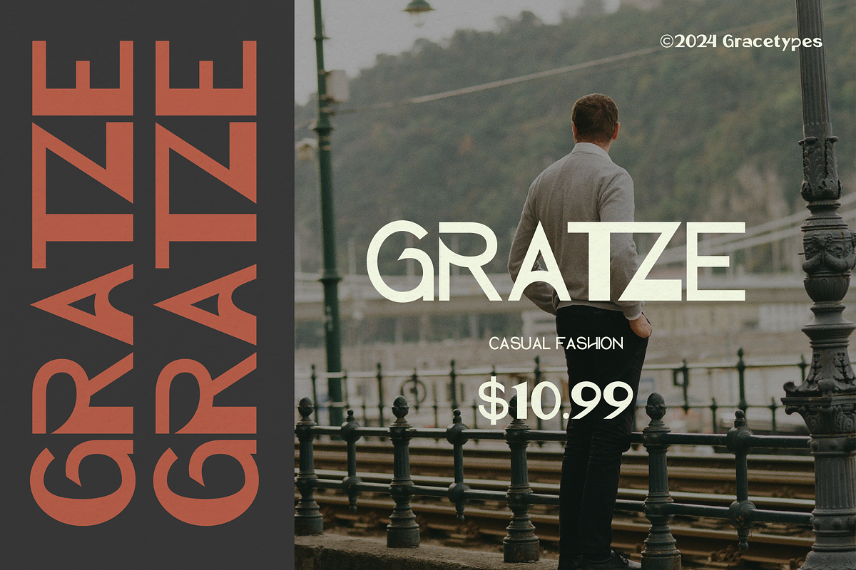 Picky Fredy | Display Typeface, a Sans Serif Font by gracetype_studio (Photo 6 of 12)