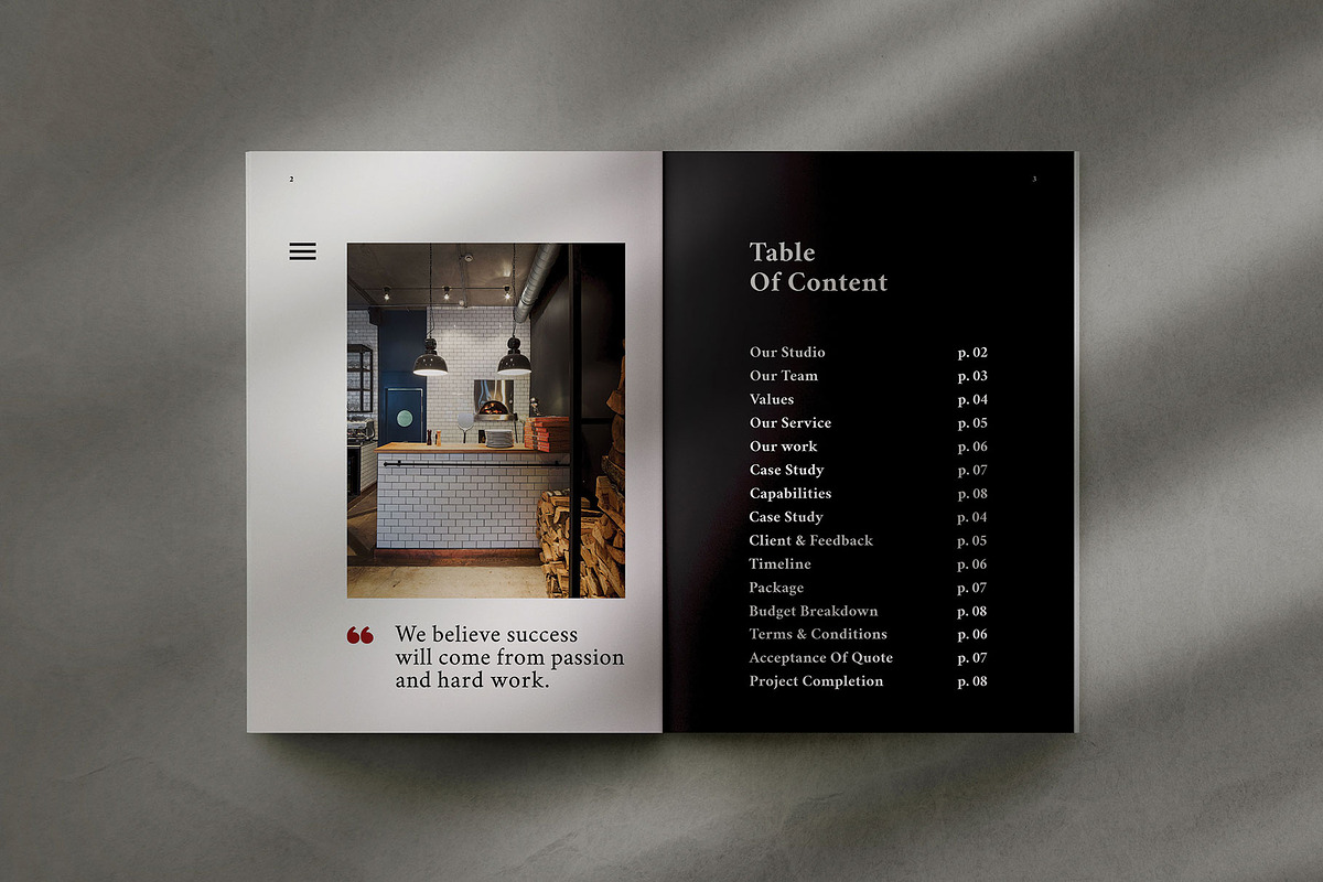 Proposal, a Brochure Template by Occy Design (Photo 2 of 10)