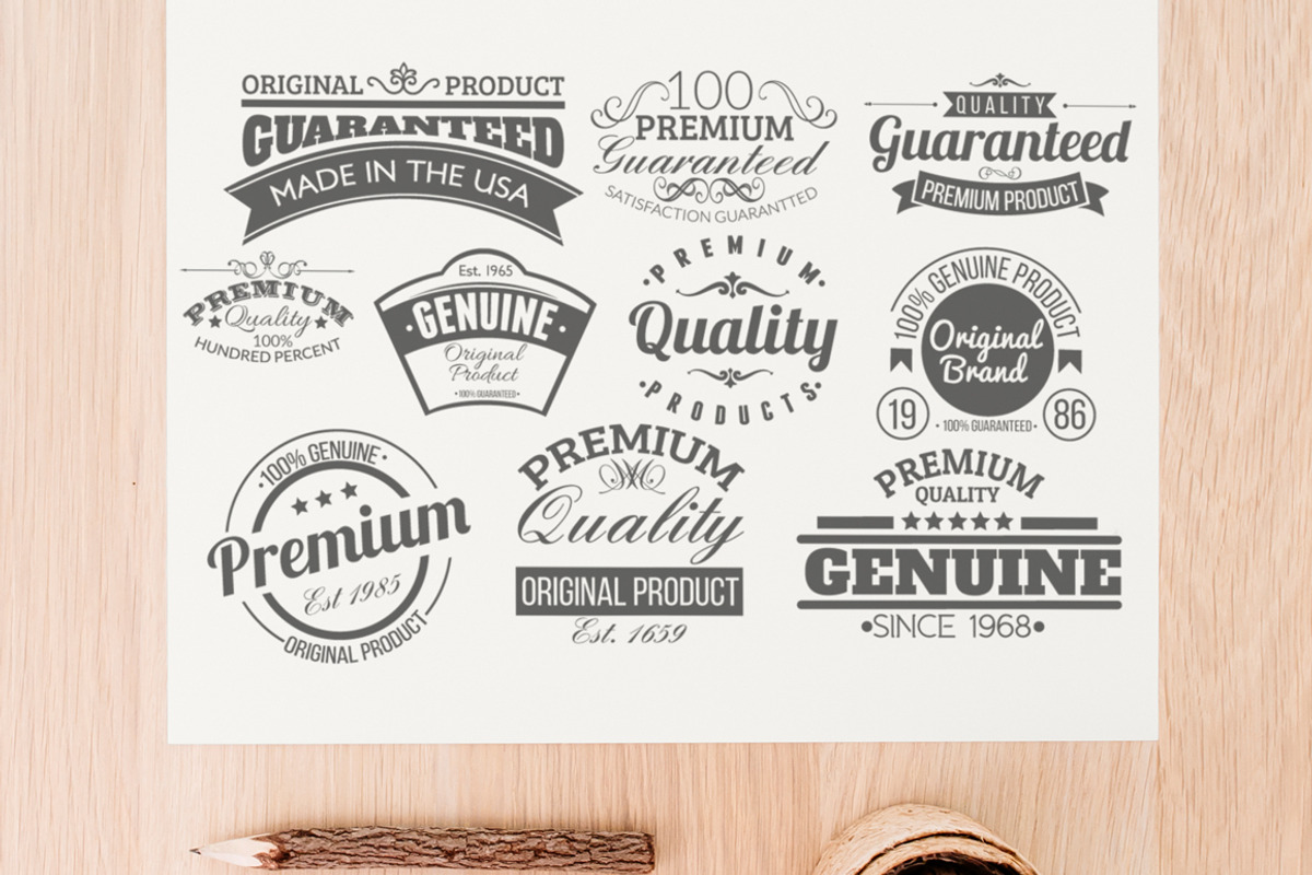 10 Retro Labels, a Branding & Logo Template by Arys Design (Photo 2 of 4)