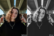 15 B&W Lightroom Photo Presets, a Preset Add-On by Presets by Yevhen (Thumbnail 3 of 10)