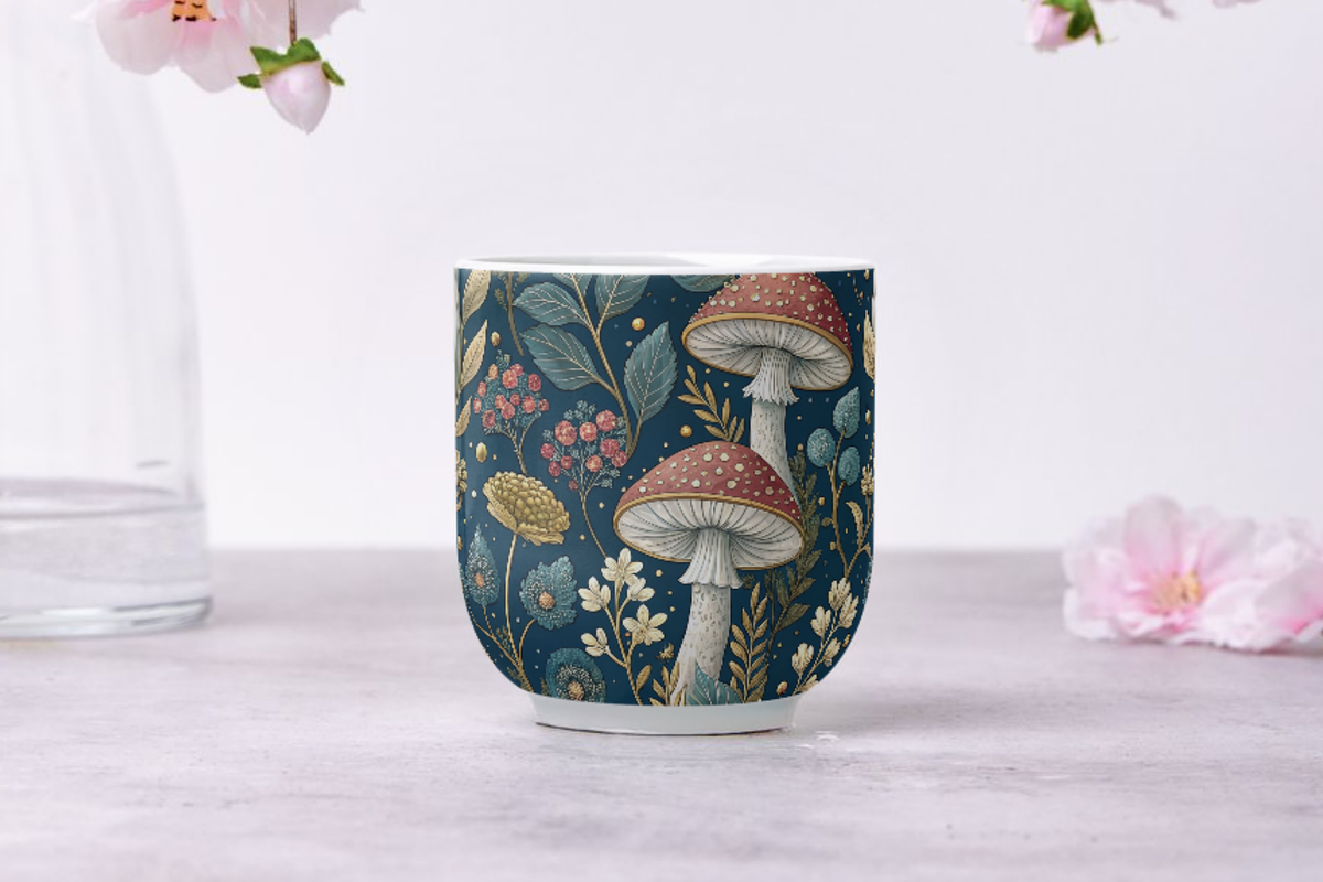 Maximalist Mushroom Tapestry Pattern, a Pattern Graphic by FloridPrintables (Photo 6 of 12)