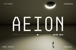 Aeion Modern Tech Font (7 Styles)