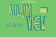 Aulumview, a Font by Wana Studio (Thumbnail 4 of 6)