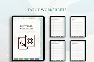 Boho Goodnotes Tarot Digital Planner