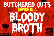 Eyeball Soup - Hand Drawn Drip Font, a Handwritten Font by Remedy667 (Thumbnail 5 of 7)