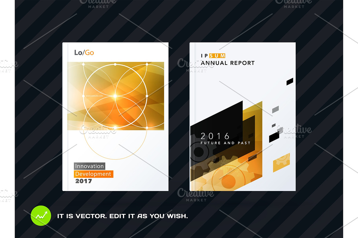 Abstract design of business vector template, a Technology Illustration ...