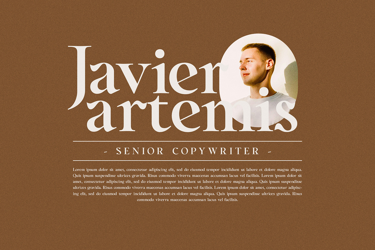 Cagier - Elegant Display Font, a Serif Font by Graphicxell (Photo 3 of 8)