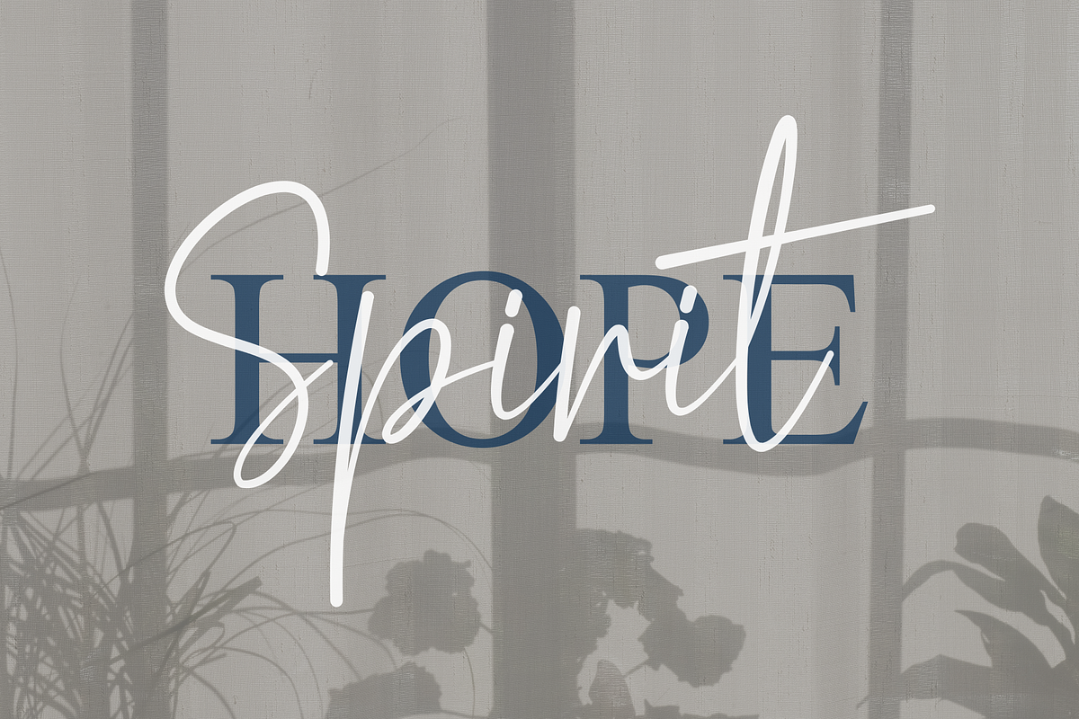 Restricta | Script Font preview 5