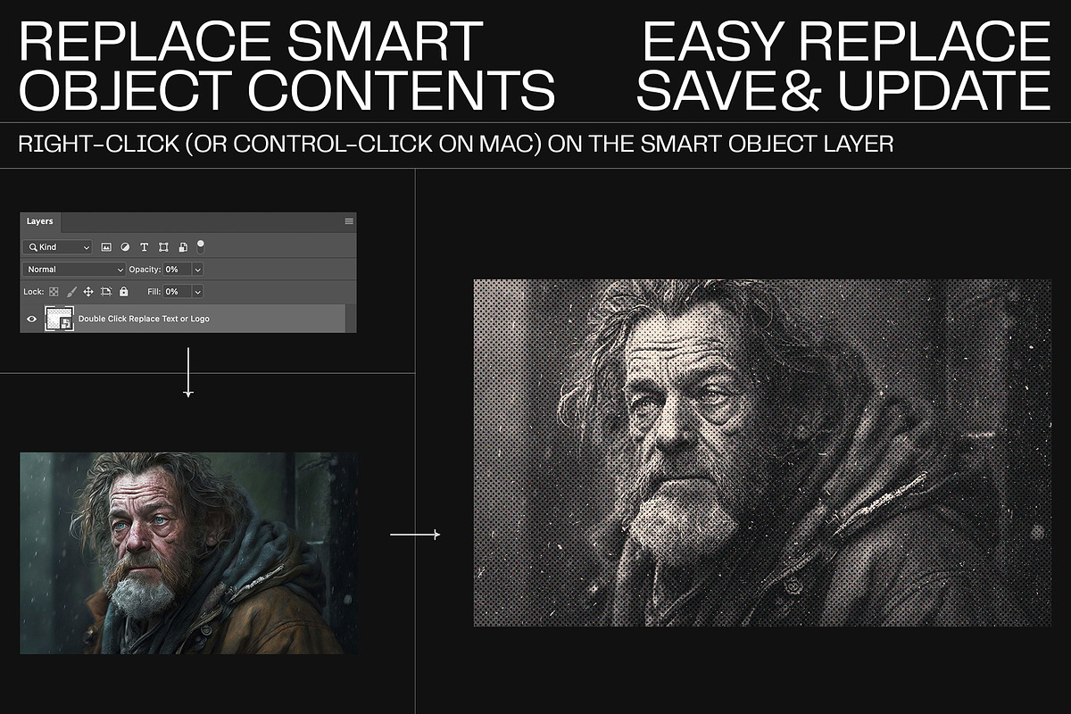 12 Photo Effect Templates, a Layer Style Add-On by iDoodle Studio (Photo 6 of 6)