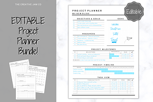 Project Planner Printable Bundle!