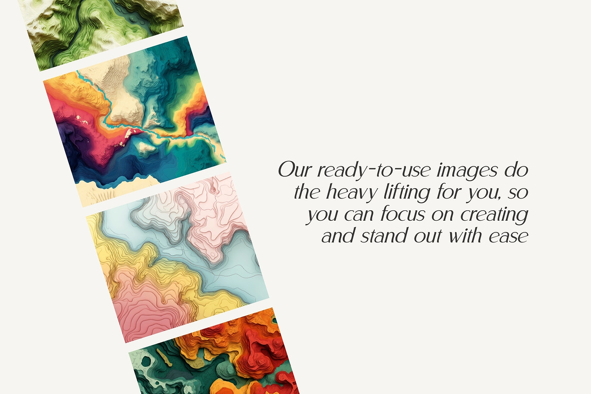 24 Abstract Topographical Wallpapers, a Wallpaper Graphic by HipFonts (Photo 4 of 9)