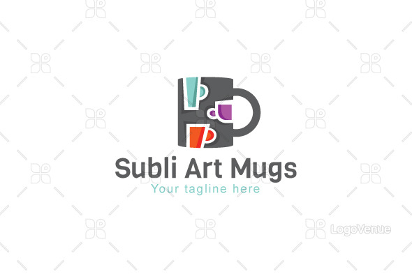 Subli Art Mugs - Sublimation Product, a Branding & Logo Template by VecRas