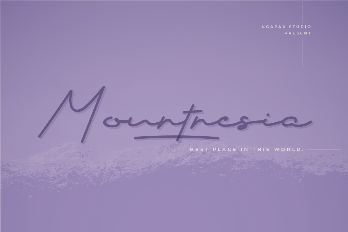 Kenangan Mantan Script Style, a Script Font by Ngapak Studio (Photo 2 of 9)