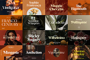 Modern Retro Font Bundles, a Serif Font by UICreative (Thumbnail 5 of 14)