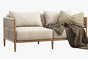 Brown Jordan Maldives Loveseat Sofa, a Furniture 3D Model by 3dmitruk (Thumbnail 4 of 11)