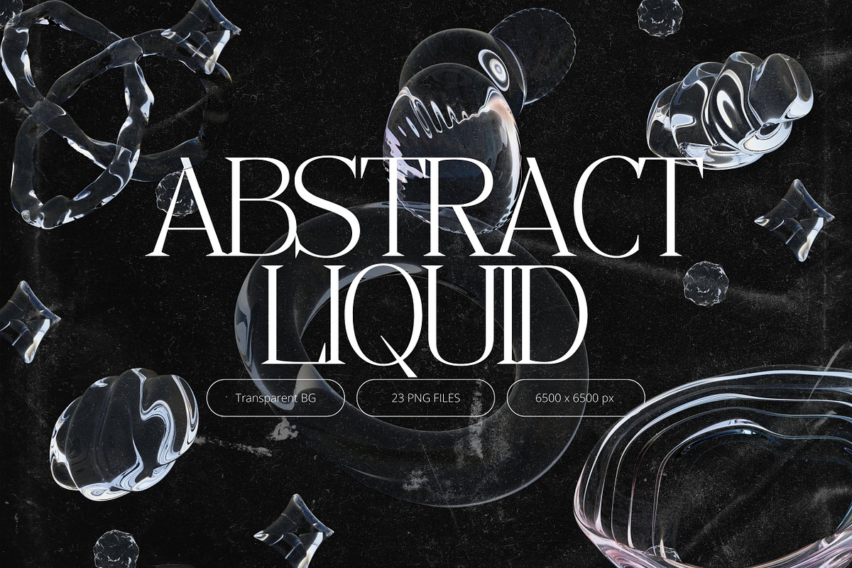 Abstract Liquid Shapes, an Object Graphic by Design Studio (Photo 1 of 4)