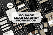 60 Page Lead Magnet - Noir Luxe, a Social Media Template by Freedom Business Shop (Thumbnail 1 of 10)