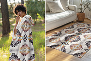 Beige Native American Pattern, a Pattern Graphic by PPEthnicDecorPattern (Thumbnail 4 of 10)
