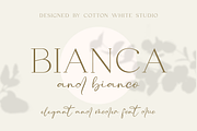Bianca & Bianco Font Duo, a Font by Sofia Skoog (Thumbnail 1 of 16)
