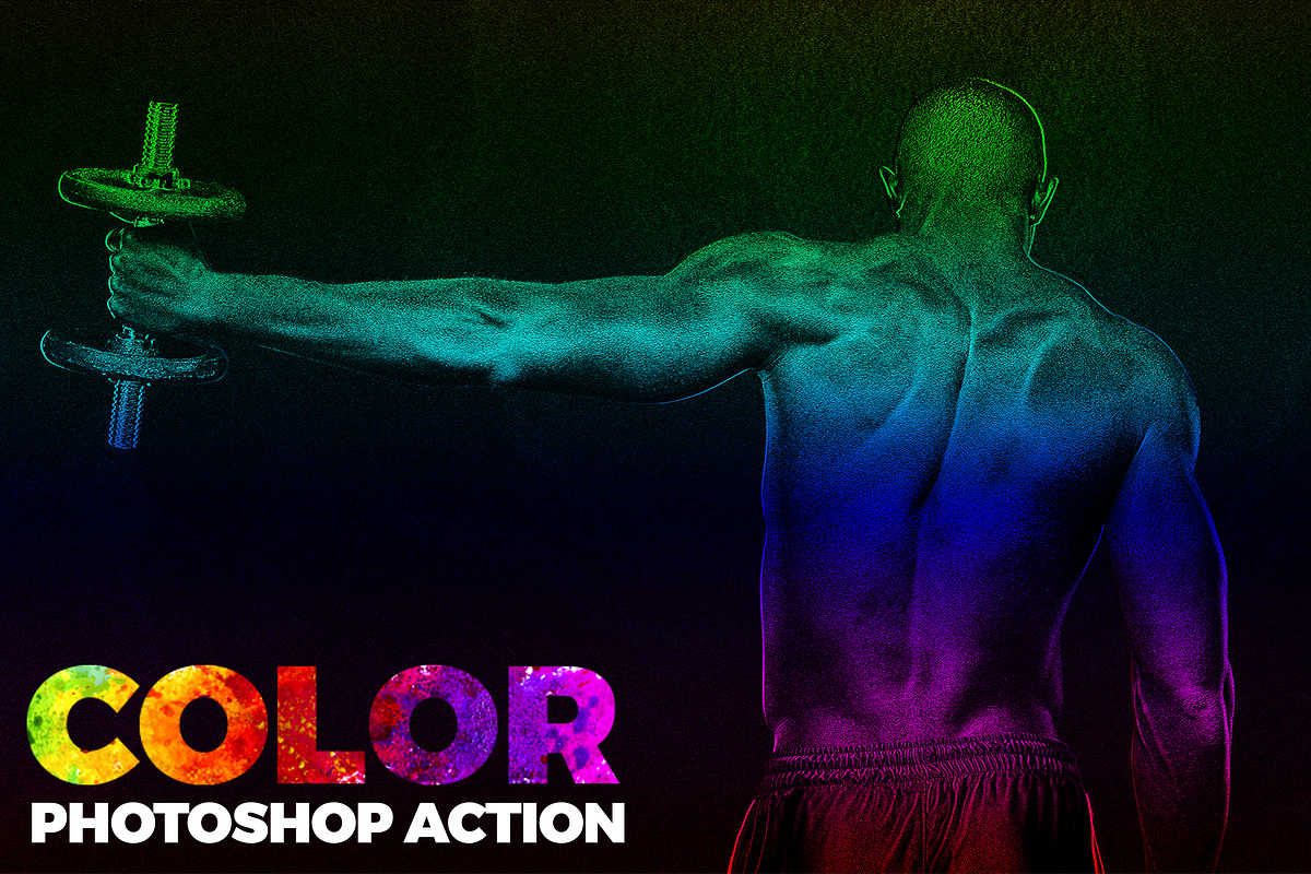 Photoshop Action-Color Photo Effect, an Action Add-On by ContestDesign (Photo 1 of 4)