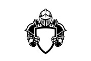 Medieval Knight Shield Vector Bundle, an Illustration by Designs_River (Thumbnail 3 of 51)