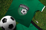 Soccer emblem design elements, an Education Illustration by 1baranov (Thumbnail 2 of 3)