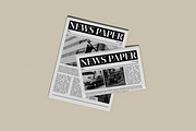 Newspaper Mockup, an Advertising Mockup by Permadi Creative (Thumbnail 3 of 3)