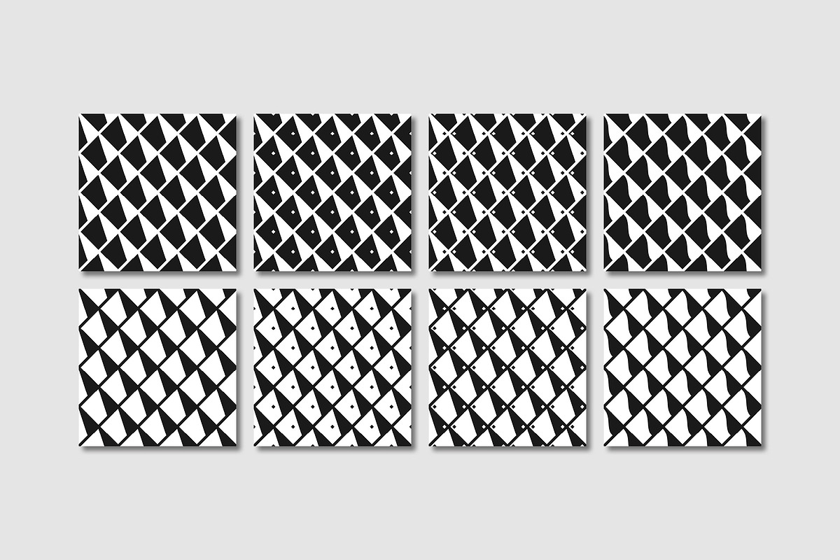 Isometric - 16 Seamless Patterns, a Pattern Graphic by Tustan (Photo 3 of 4)
