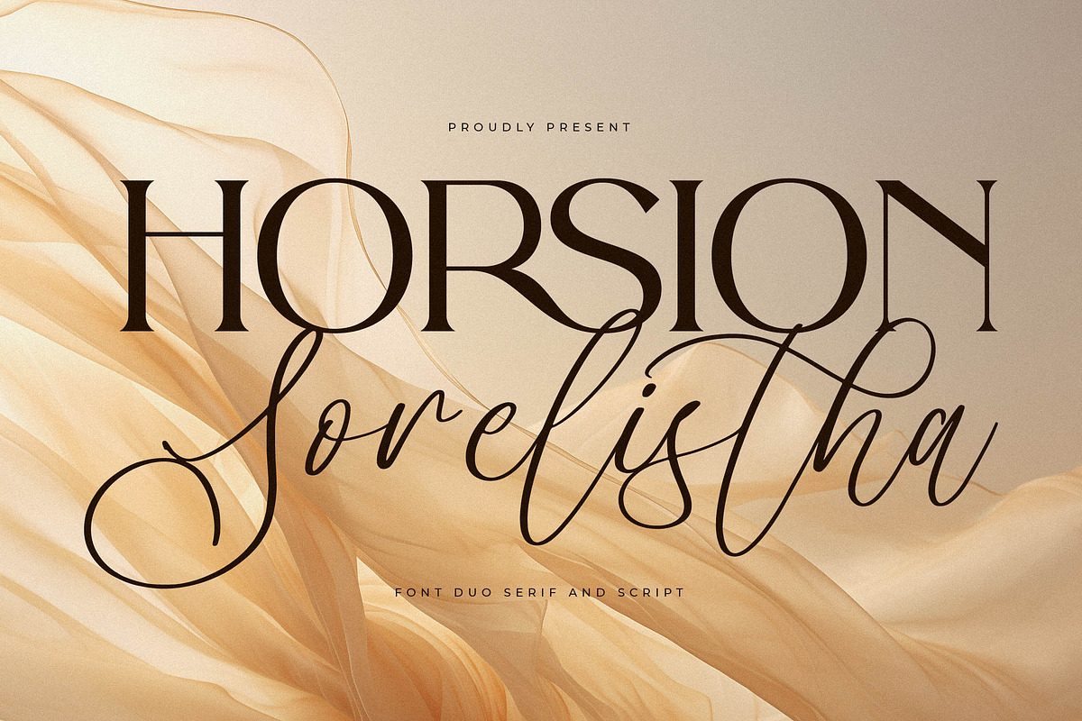 Horsion Sorelistha Font Duo, a Serif Font by Storytype Studio (Photo 1 of 15)