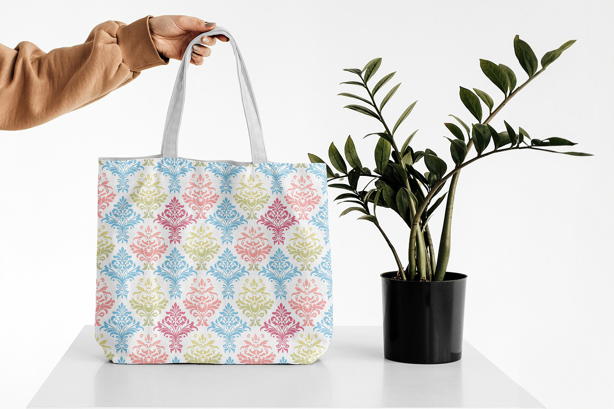 Damask Seamless Pattern, a Pattern Graphic by Forhadx5 (Photo 7 of 10)