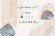 Abstract delicate metallic patterns, an Object Graphic by Ducatum (Thumbnail 2 of 7)