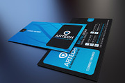Black And Blue Business Card, a Business Card Template by Marvel (Thumbnail 3 of 3)