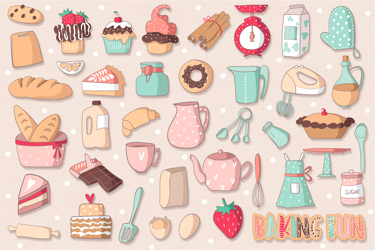 Baking Fun, an Illustration by clipick (Photo 2 of 5)