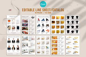 Wholesale Product Catalog/Line Sheet