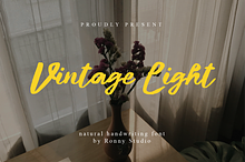 Vintage Light Natural Handwriting
