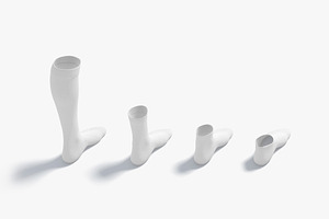 Single Socks Different 3D Model