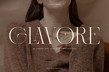 Glavore | Elegant Serif Font