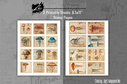 Jellyfish Anatomy Junk Journal Pages, an Animal Illustration by Digital Art Mahdiseño (Thumbnail 6 of 10)