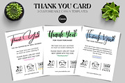 Thank You Card For Small Business, a Flyer Template by Oskar Wantopi (Thumbnail 1 of 5)