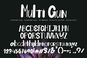 Multi Gun, a Script Font by pineungtype (Thumbnail 2 of 5)